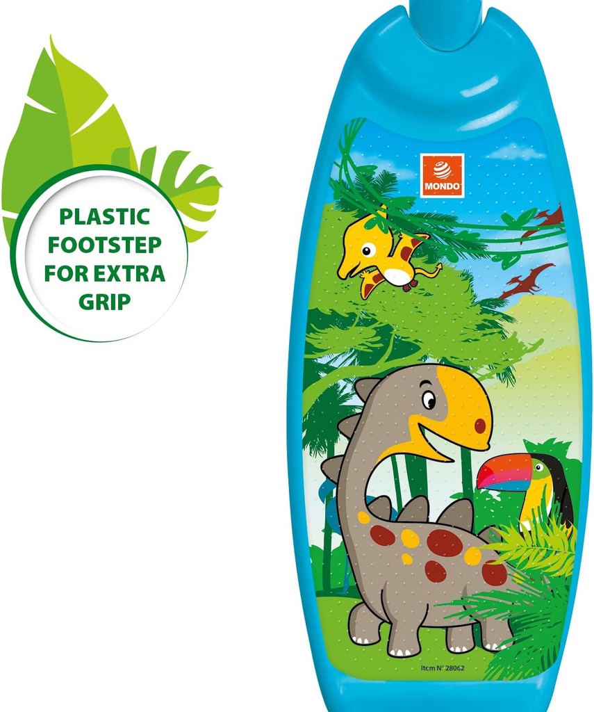 Mondo My 1st Jungle Scooter – 3-Wheel Toddler Scooter with Bag