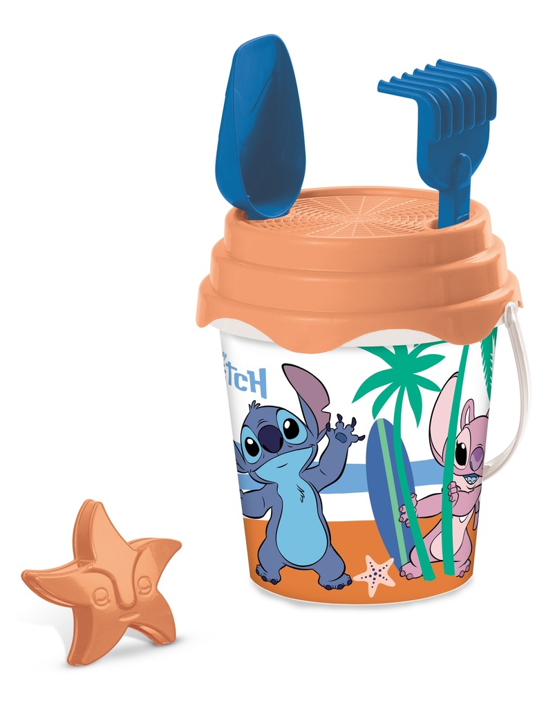 Mondo - Bio Bucket Set - Stitch Toys - 17cm