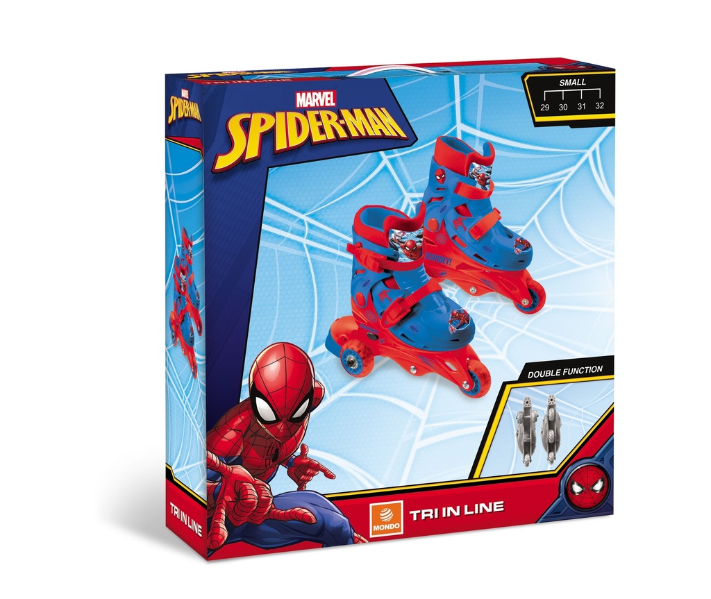 Mondo - Roller Tri Inline Skates - Spiderman
