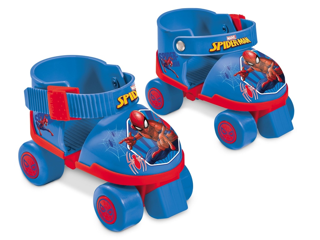 Mondo - Roller 4 Wheels Skates Set - Spiderman