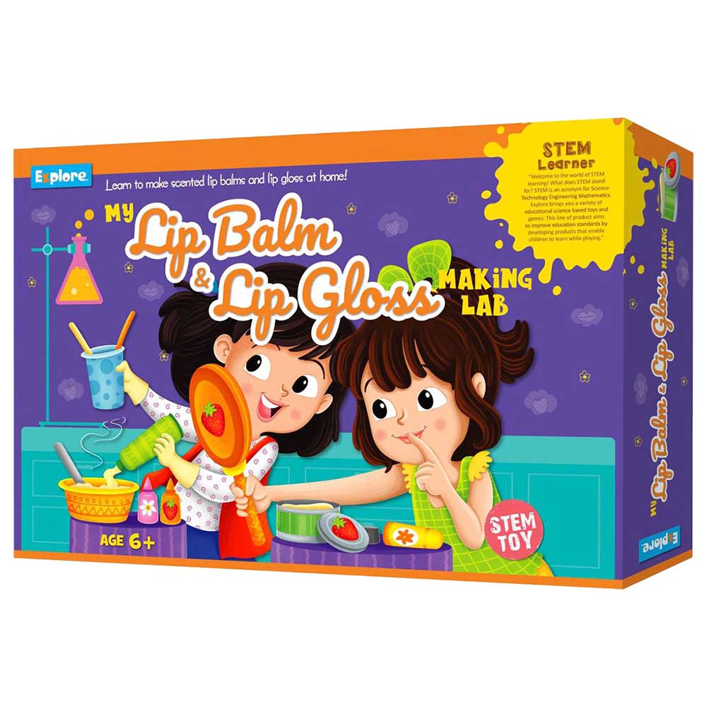 My Lip Balm & Lip Gloss Making Lab - Explore