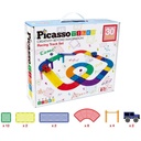 Picasso Tiles - Racing Track Set w/ Led Cars - 30pcs