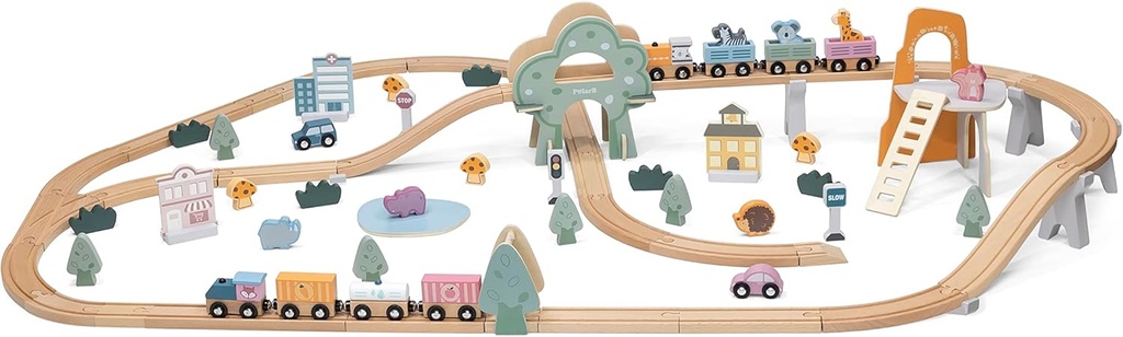Train Set 90Pcs - PolarB