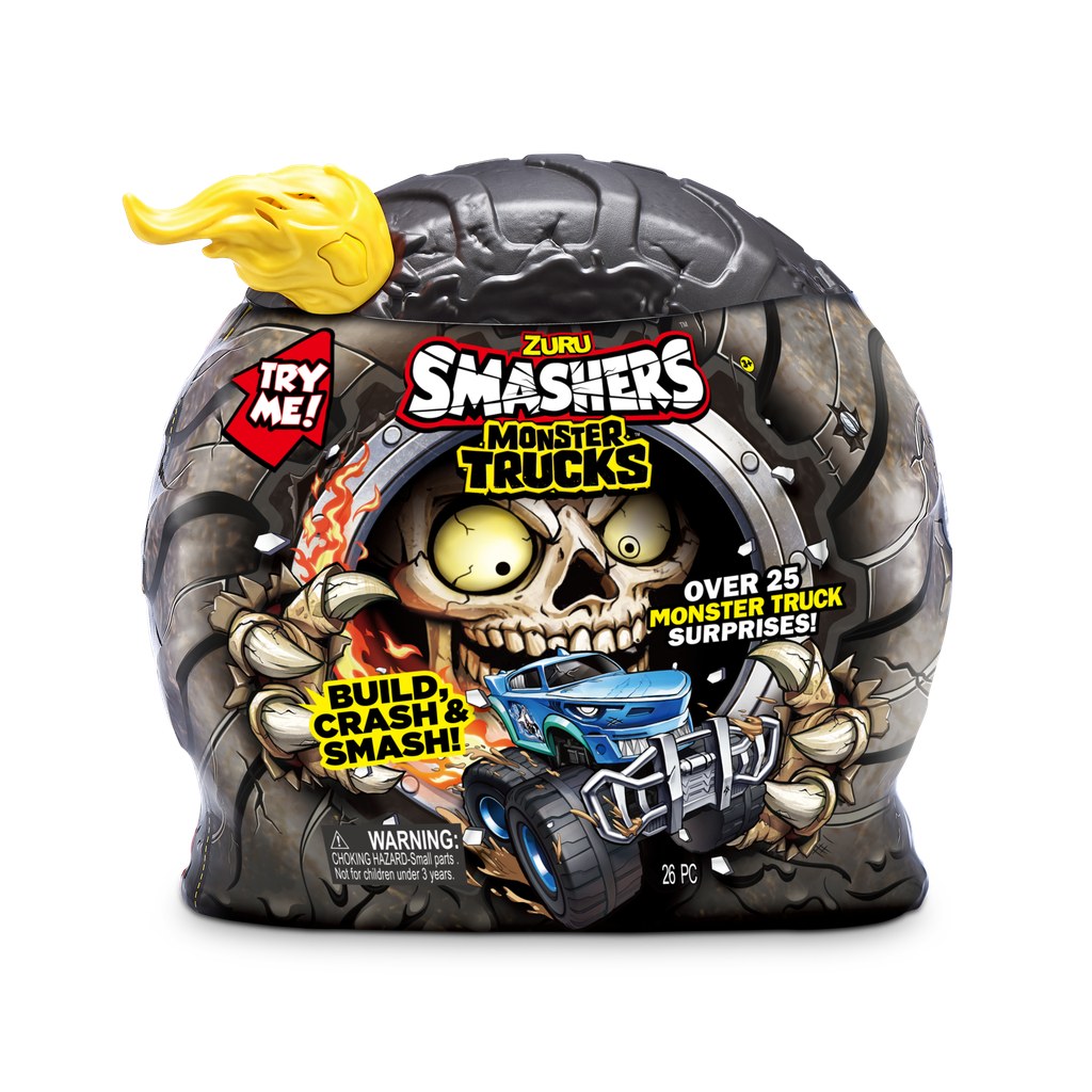 Smashers Monster Truck Surprise Playset (S1)