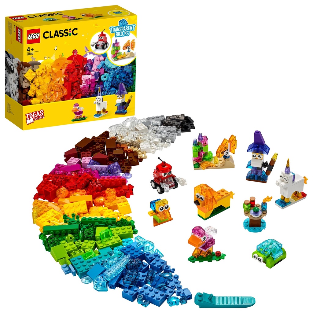 LEGO Classic-Creative Transparent Bricks