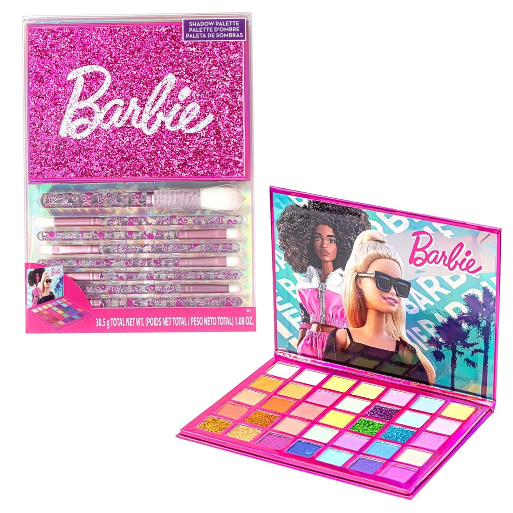 Barbie Townley Girl 35-Well Eyeshadow Palette – Kids' Makeup Set