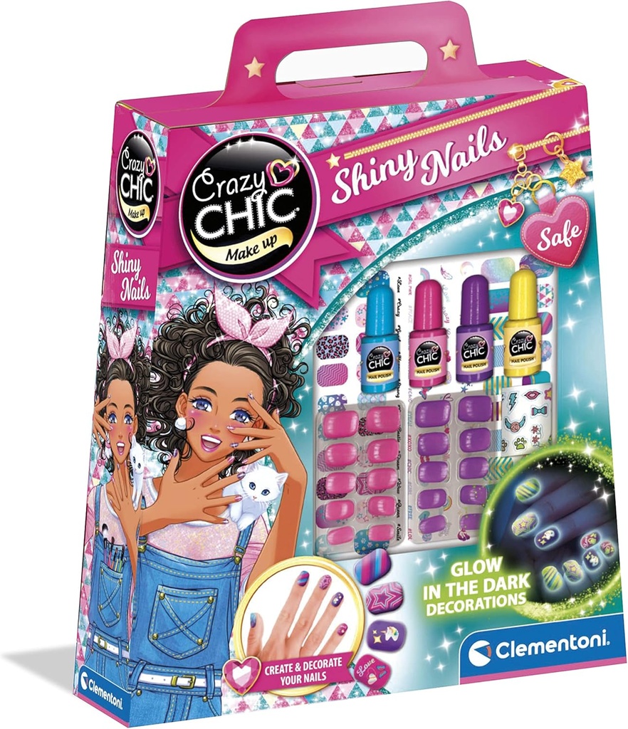 Clementoni Crazy Chic Shiny Nails