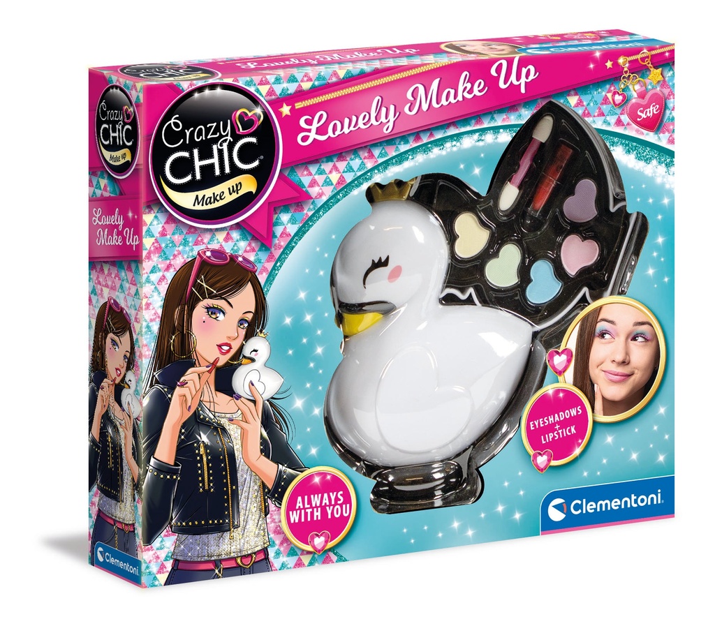 Clementoni Crazy Chic Swan Make Up Set