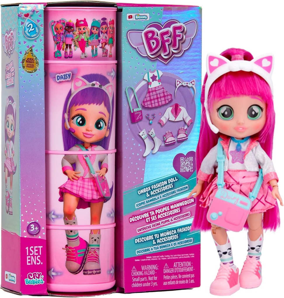 Cry Babies BFF Daisy Fashion Doll