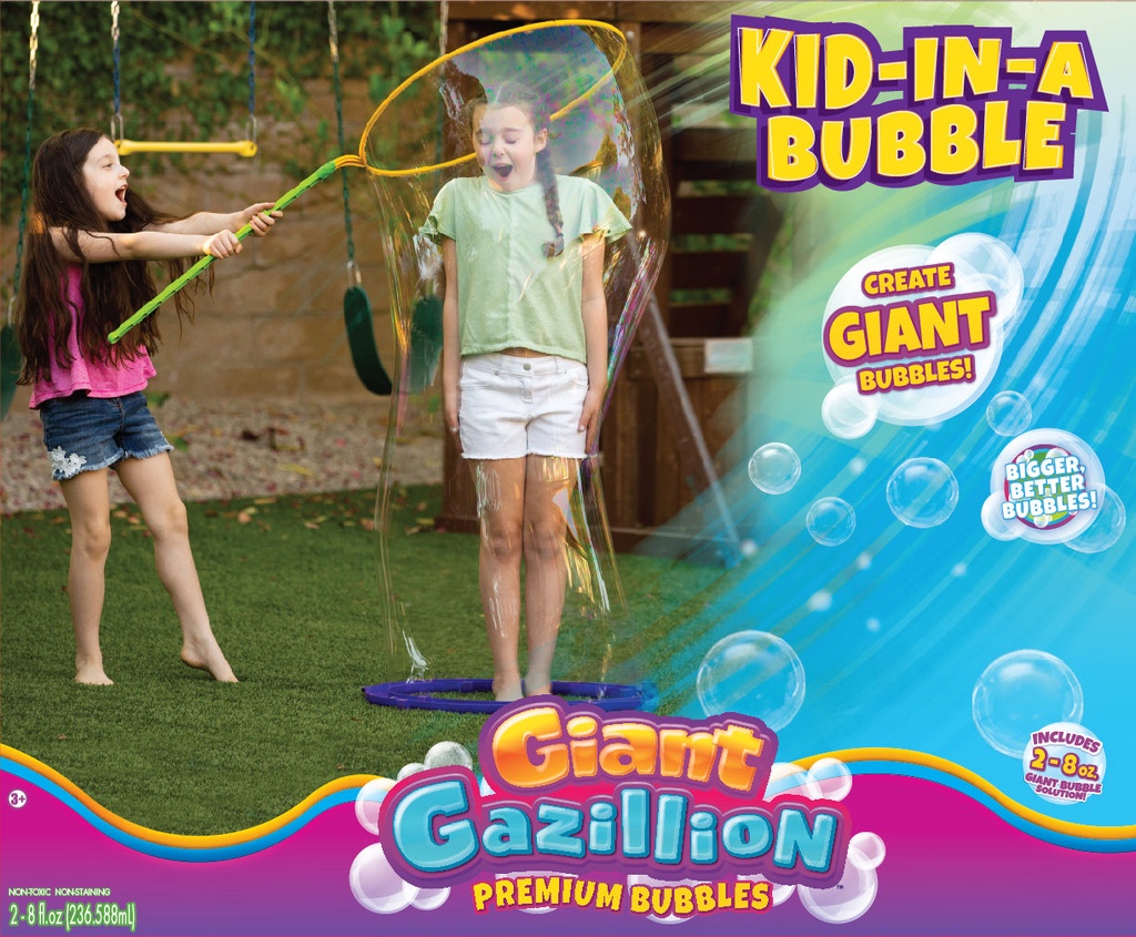 Gazillion Kid in A Bubble
