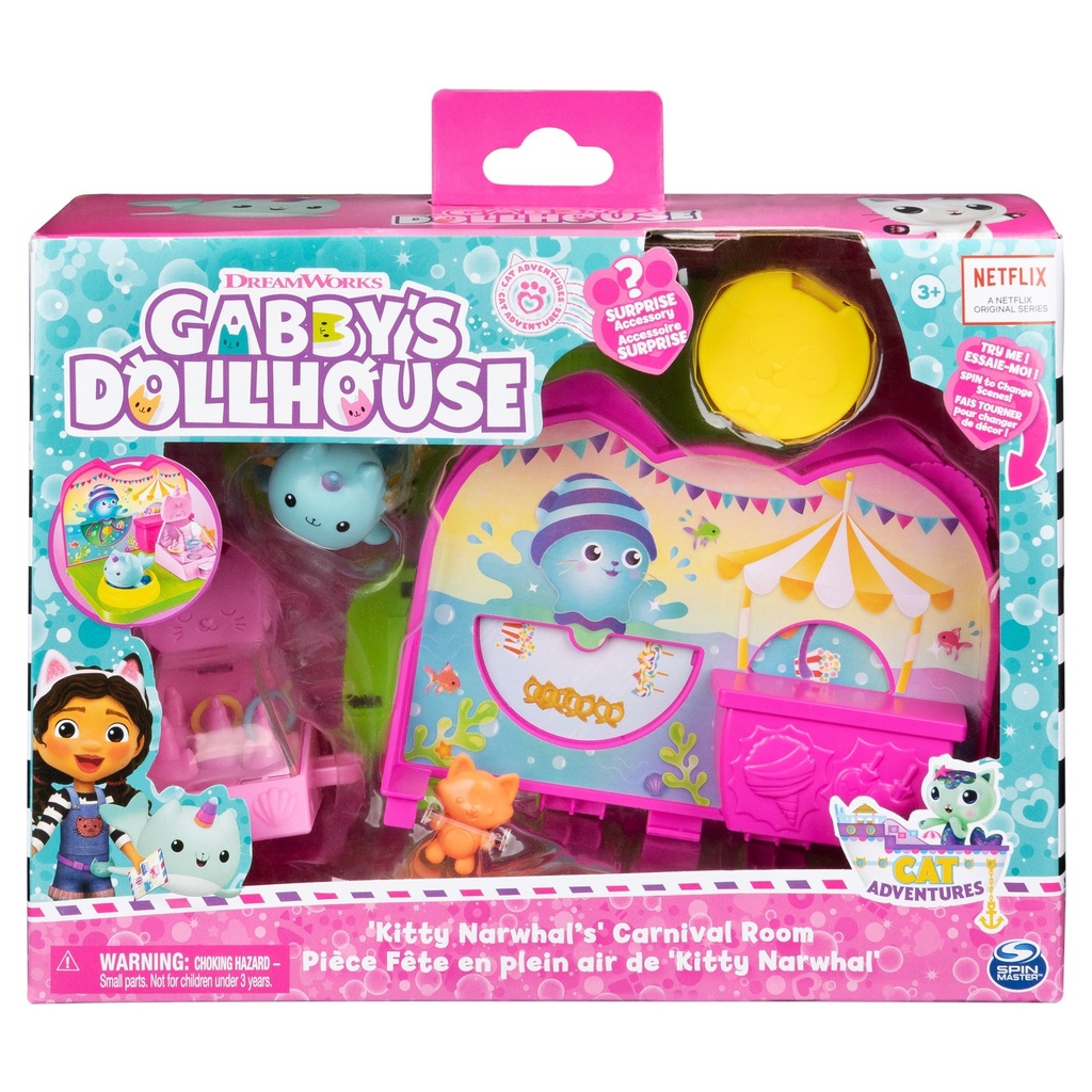 Gabby's Dollhouse Deluxe Room Set