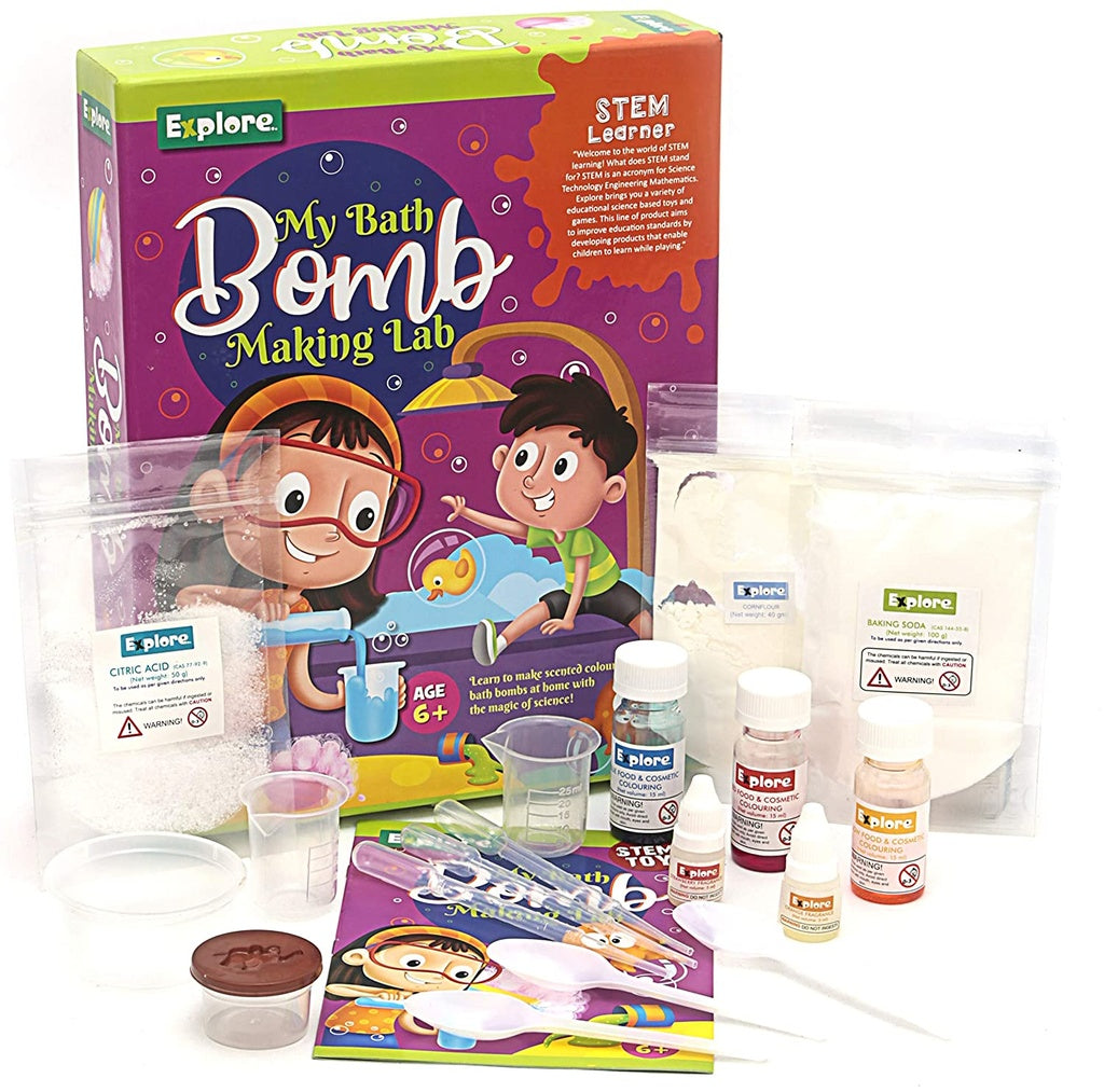 My Bath Bomb Making Lab - Explore