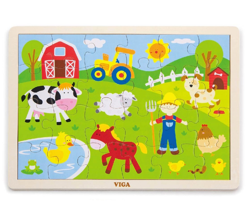 Farm Puzzle 24pcs - Viga