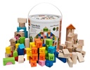 Alphabets and Numbers block 100Pcs - Viga