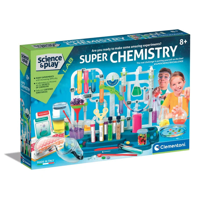 Clementoni - Super Chemistry Lab Set