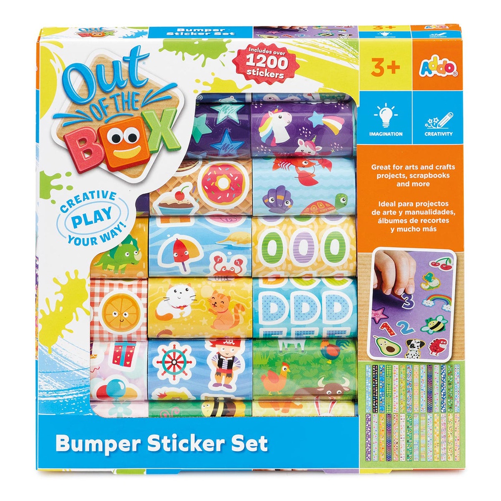 Addo-Out of the Box Bumper Sticker Craft Set