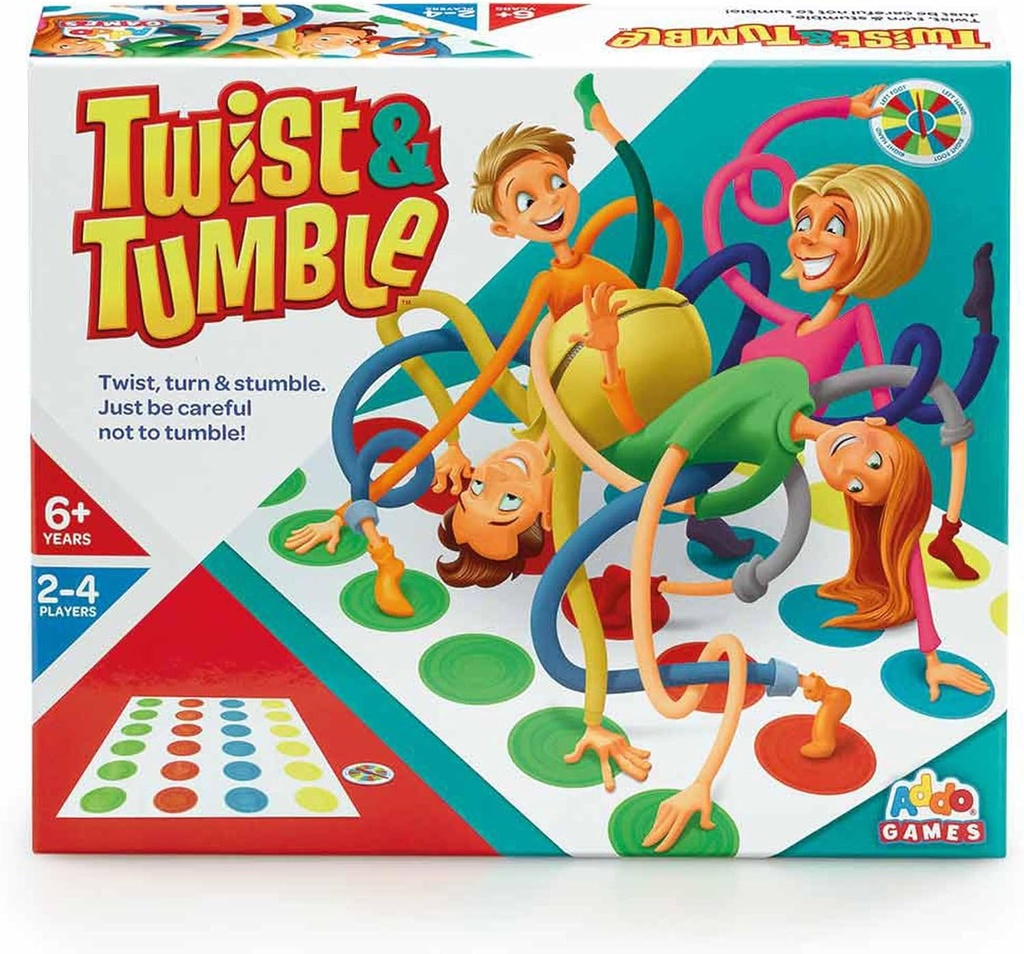 ADDO -Twist And Tumble Family Party Game