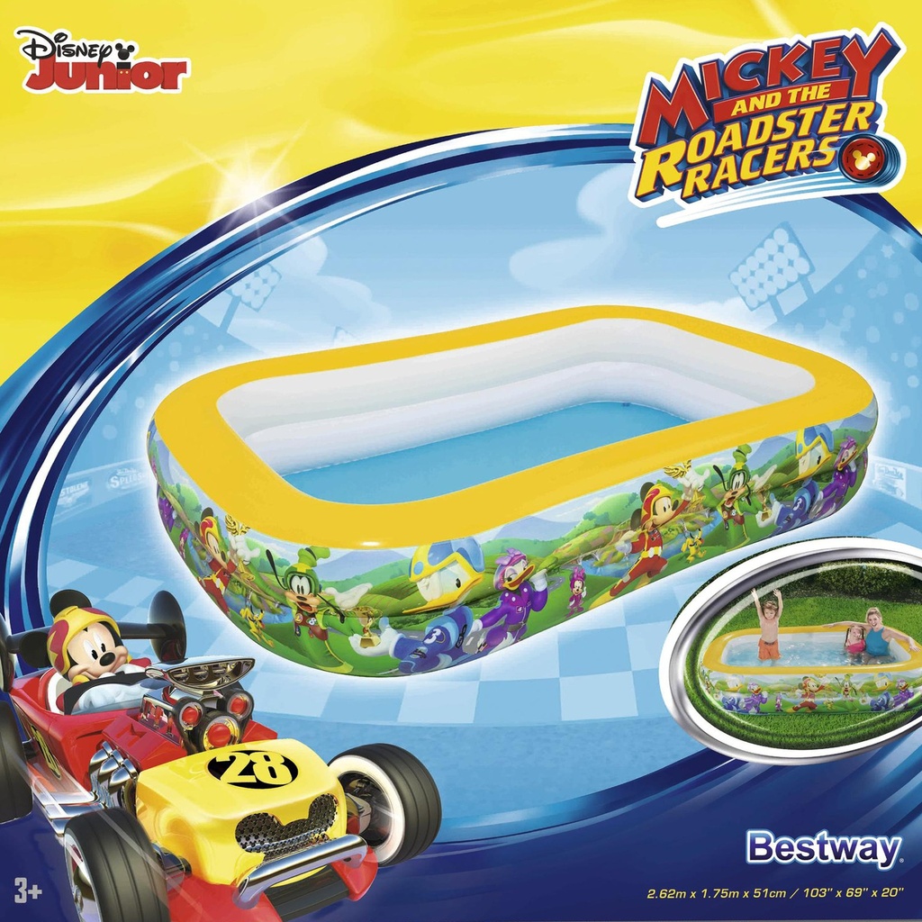 Bestway -Pool Family Mickey 262X175X51Cm