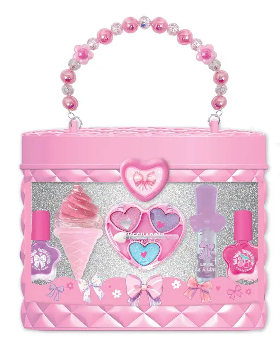 Hot Focus Bowtiful Luxury Beauty Set for Kids – Non-Toxic Cosmetic Play Kit