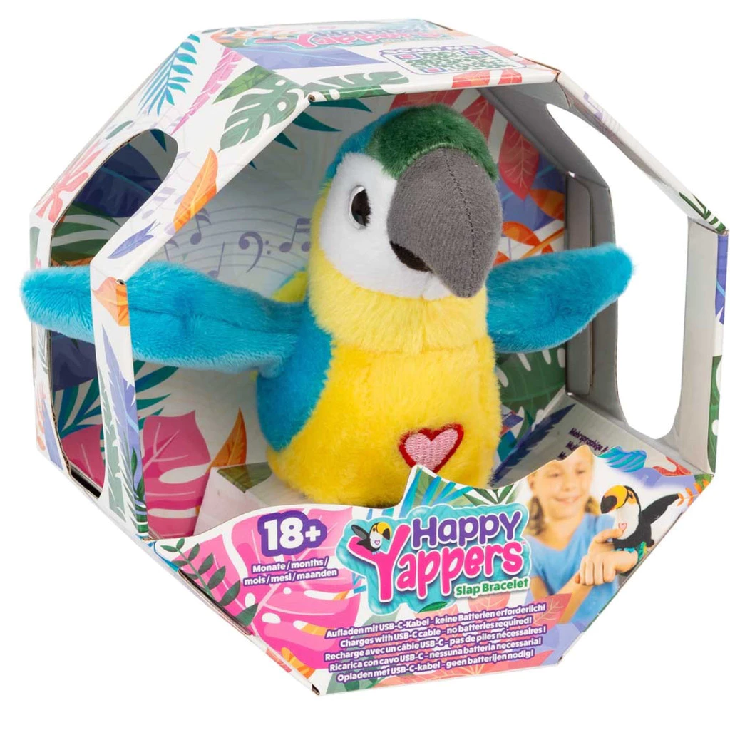 Happy Yappers Blue Parrot 