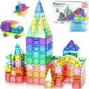 Magnetic Tile Building Blocks with Car Base 101 pcs – PicassoTiles