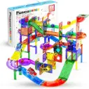 108 Piece 3-in-1 Magnetic Marble Run & Racing Track Set – PicassoTiles