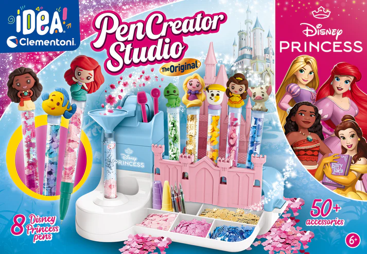 Clementoni Idea Disney Princess Pen Lab - Creative Pen Maker Studio