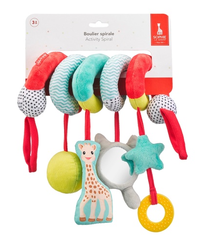 Sophie La Girafe - Fresh Touch Activity Spiral Crib And Stroller Toy