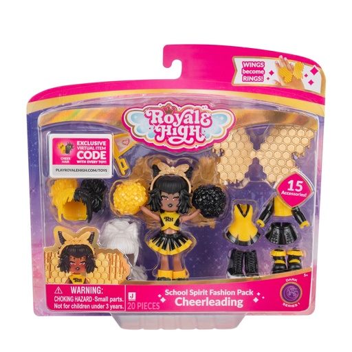 Royale High 3” School Spirit Fashion Pack-Cheerleader