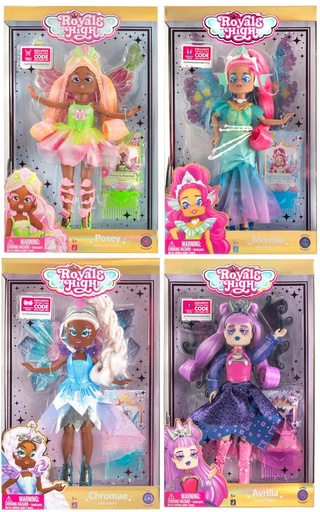 Royale & High - 4 Series Fashion Doll+Acc - 1pc