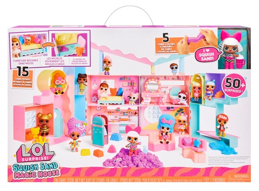 LOL Surprise Squish Sand Magic House w/ Tot