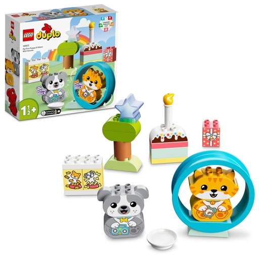 LEGO DUPLO-My First Puppy & Kitten With Sounds