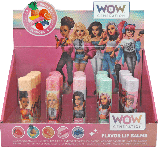 Flavoured Lip Balms-WOW Generation
