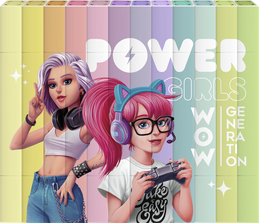 Double Ended Squared Markers-Wow Generation