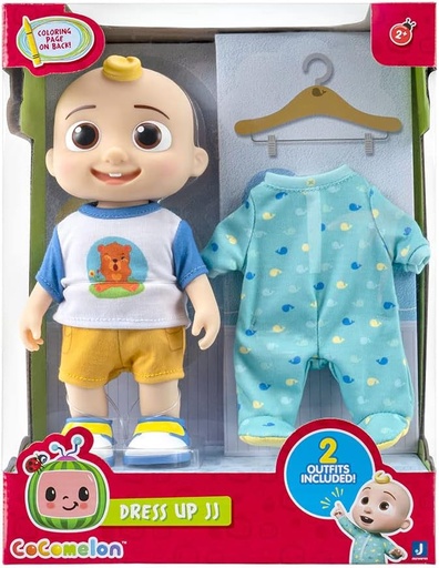 Cocomelon Doll Roto Dress Up JJ 9-Inch