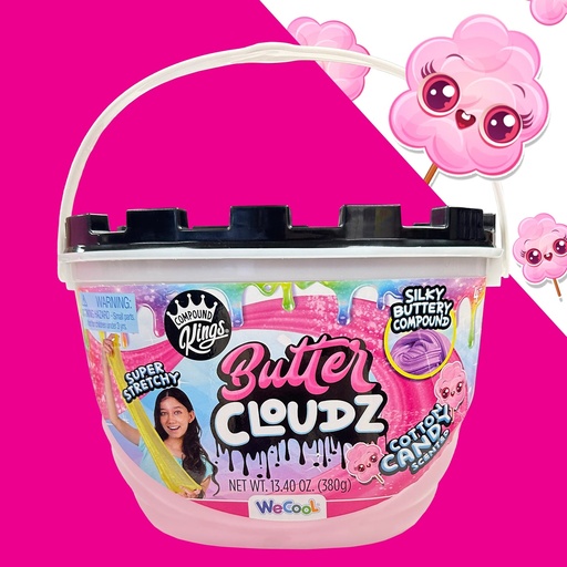 We Cool Slime Butter Clouds Cotton Candy