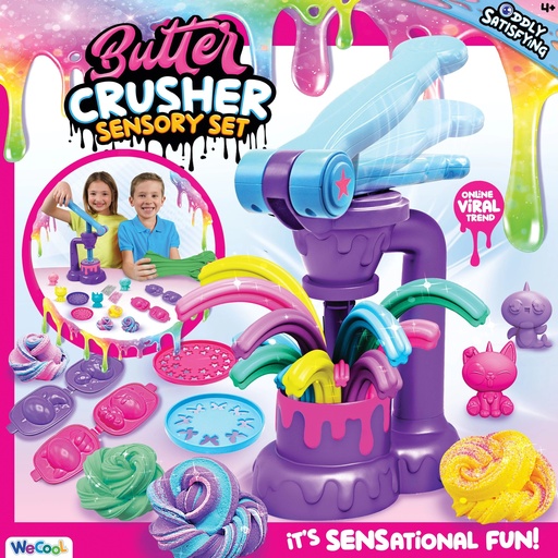 COMPOUND KINGS Butter Slime Crusher Playset