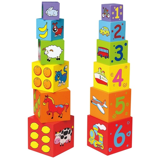 Wooden Nesting & Stacking Block - Viga