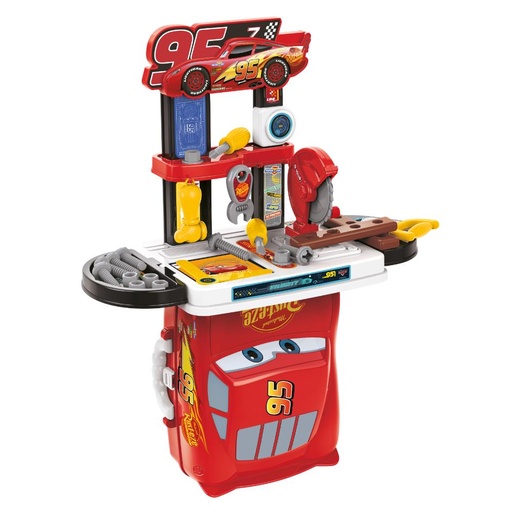 Disney - Cars Construction Play Suitcase - 32pcs