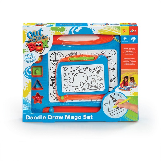 Addo-Out Of The Box Doodle Drawing And Coloring Mega Set