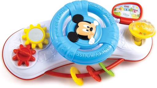 Clementoni - Baby Mickey Stroller Steering Wheel
