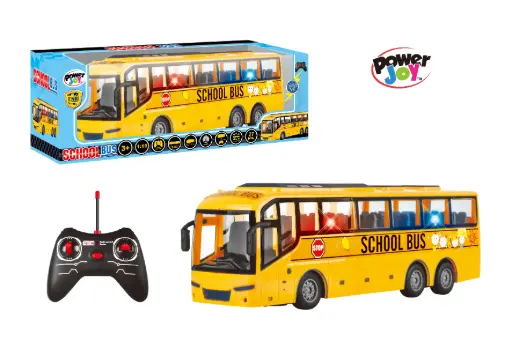 Power Joy School Bus – Remote Control Vehicle