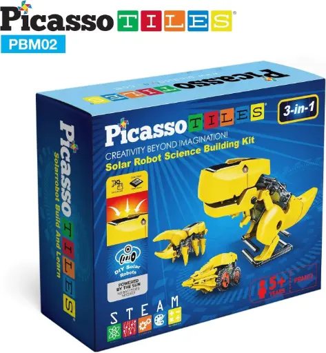 3-in-1 Solar Robot Building Kit – PicassoTiles