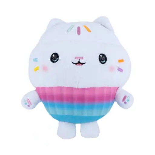 Gabby’s Dollhouse Cupcake Cat Plush – 7 inch (18 cm)