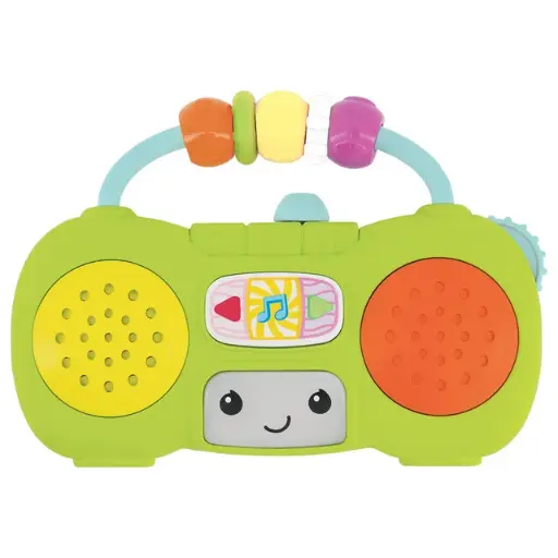 Infantino Music & Light Pretend Mini Boombox
